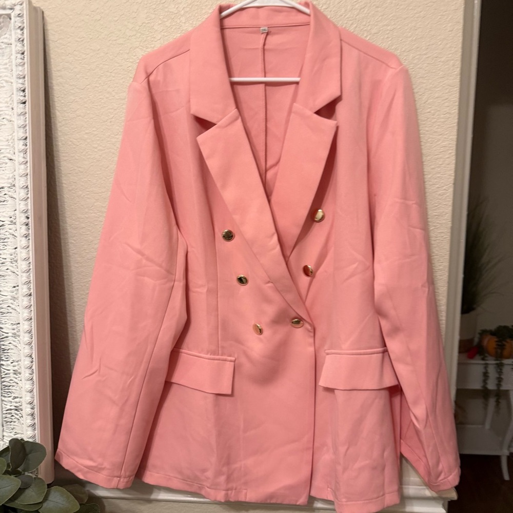 Women's Pink Blazer XXL - Picture 11 of 13